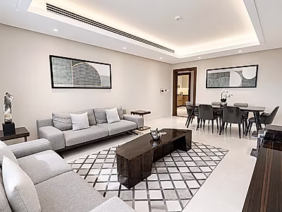 BILLS IN! LUXURY STYLED 2-BEDROOM IN LUSAIL