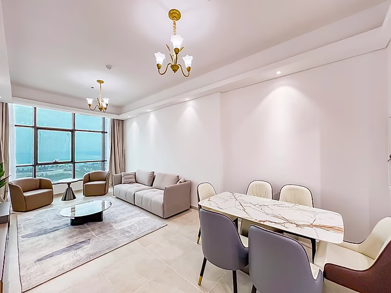 Luxury Marina Living with Breathtaking Views | Fully Furnished 2-Bedroom Apartment in Lusail City - Photo 1