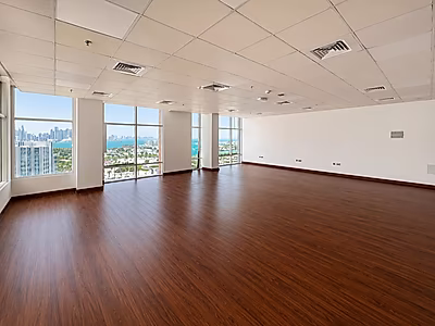 Open Space Office with Corniche Views | 95 SQM | Al Corniche
