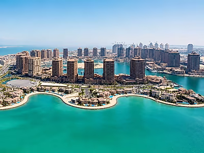 Prime Beachfront Land for Sale | La Plage, The Pearl-Qatar | A Rare Investment Opportunity