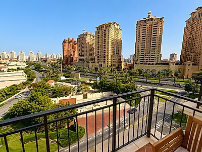 Largest 1BR + Office | Stunning Sea View | Unique Layout | 2 Balconies
