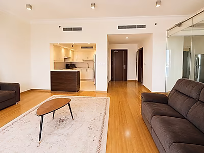 Largest 1BR + Office | Stunning Sea View | Unique Layout | 2 Balconies
