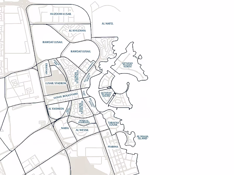 400 Sqm | Middle Lot | Phase 2 | Huzoom Lusail - Photo 3