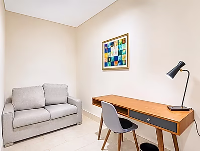 Fully Furnished 1-Bedroom + Office | All Bills Included | Beachfront