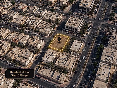 Prime Residential Plot for Sale – St. Al Shafi - 559 SQM