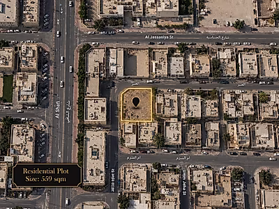 Prime Residential Plot for Sale – St. Al Shafi - 559 SQM