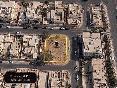 Prime Residential Plot for Sale – St. Al Shafi - 559 SQM