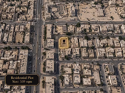 Prime Residential Plot for Sale – St. Al Shafi - 559 SQM
