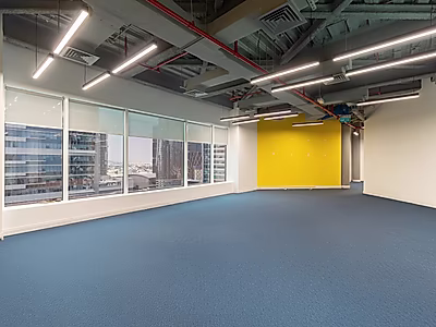 Ready-to-Move Partitioned Office | 213 SQM | Prime West Bay