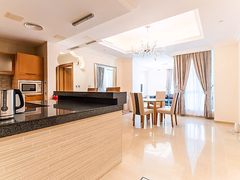مطلة على البحر مفروش 2 سرير | طابق مرتفع - Photo 1
