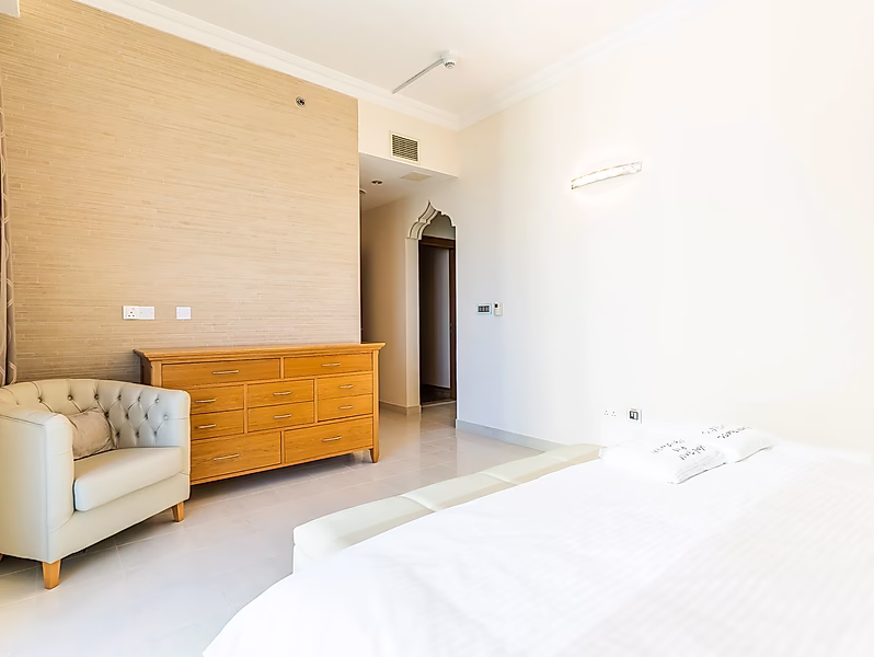 مطلة على البحر مفروش 2 سرير | طابق مرتفع - Photo 12