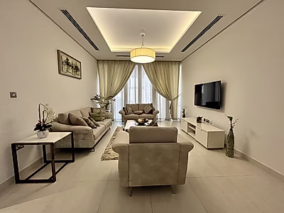 SEMI FURNISHED 5BR COMPOUND FAMILY VILLA IN AL WAAB