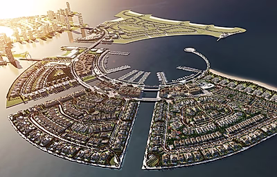 Introducing a prime opportunity for discerning investors: Exclusive land for sale in the prestigious Qetaifan Island South!