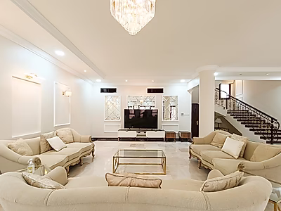 5 Bedrooms+Maid Fully Furnished Villa | West Bay Lagoon.