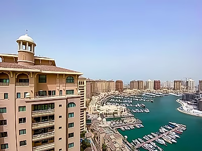 Contemporary 4BR + Maid Furnished Penthouse in Porto Arabia | The Pearl - Qatar