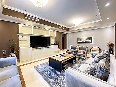 Contemporary 4BR + Maid Furnished Penthouse in Porto Arabia | The Pearl - Qatar