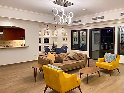 INVEST IN A FULLY FURNISHED MARINA VIEW 3 BEDROOMS