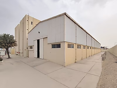 1500 sqm Warehouse + 180 Labour Rooms with elevators for Rent