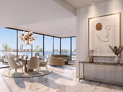 Sleek Sophistication Meets Iconic Design | 1BR+Den Apartment at L'HORIZON Residences by Elie Saab