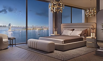 Luxurious 1BR Apartment in the wonderful Qetaifan Island