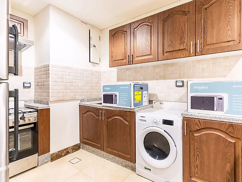 FURNISHED 1BR APARTMENT | WITH BACKYARD | LUSAIL - Photo 3