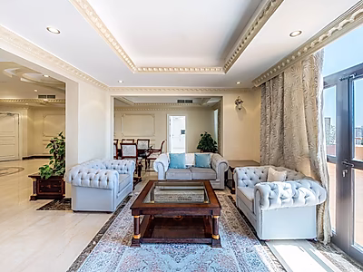 Luxury 5BR Penthouse + Maid’s Room for Sale | Porto Arabia | Stunning Marina View